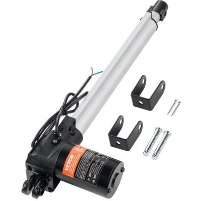 Vevor Lineaarinen Toimilaite - 12 Tuumaa 12V 6000N - IP44 Vevor Lineaarinen Toimilaite - 12 Tuumaa 12V 6000N - IP44