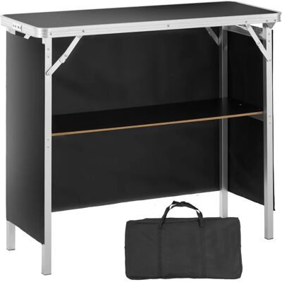 Vevor Tragbarer Faltbarer Messecounter - Schwarz Vevor Tragbarer Faltbarer Messecounter - Schwarz