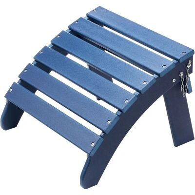 Vevor Repose-Pieds Adirondack Pliable Bleu - Repose Pieds - Publicité Vevor Repose-Pieds Adirondack Pliable Bleu - Repose Pieds - Publicité