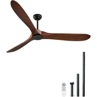 Vevor 180 cm - Nussbaum - Deckenventilator Vevor 180 cm - Nussbaum - Deckenventilator