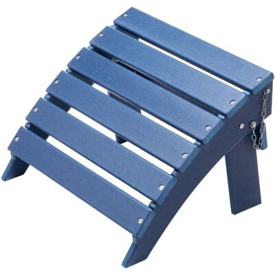 Vevor Repose-Pieds Pliable Adirondack En Pehd 400x480x330 Mm Pour Patio Bleu Vevor Repose-Pieds Pliable Adirondack En Pehd 400x480x330 Mm Pour Patio Bleu