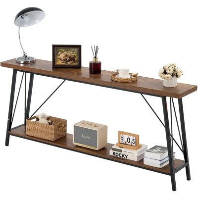 Vevor Marke Schmale Konsolen Sofa Tisch 2-Ebenen - Eingangsbereich & Wohnzimmer Vevor Marke Schmale Konsolen Sofa Tisch 2-Ebenen - Eingangsbereich & Wohnzimmer