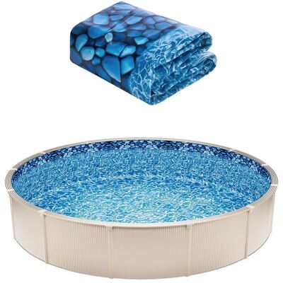 Liner de piscina Vevor - Redondo 732cm - Vinilo duradero Liner de piscina Vevor - Redondo 732cm - Vinilo duradero