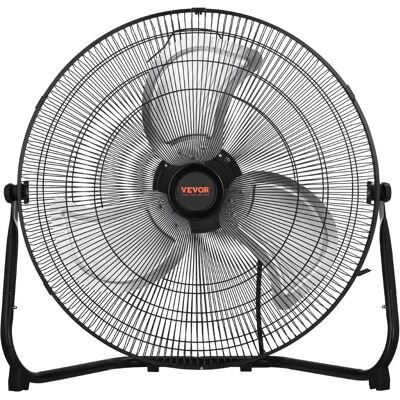 Ventilatore da Pavimento Industriale Vevor 450mm 3 Velocità Inclinazione 360° Garage Ventilatore da Pavimento Industriale Vevor 450mm 3 Velocità Inclinazione 360° Garage