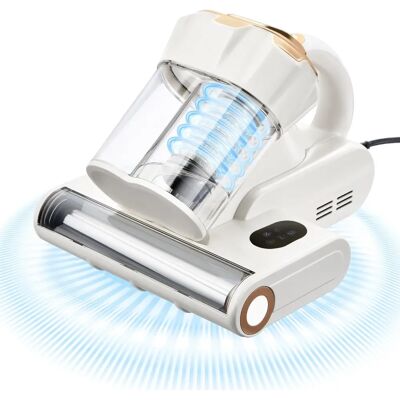Aspirateur de Matelas Succebuy - 550W, Filtre HEPA, Blanc - Publicité Aspirateur de Matelas Succebuy - 550W, Filtre HEPA, Blanc - Publicité