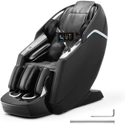 Succebuy Sedia Massaggi Dual-Core 4D+3D - Corpo Intero, Calore, Comando Vocale Succebuy Sedia Massaggi Dual-Core 4D+3D - Corpo Intero, Calore, Comando Vocale