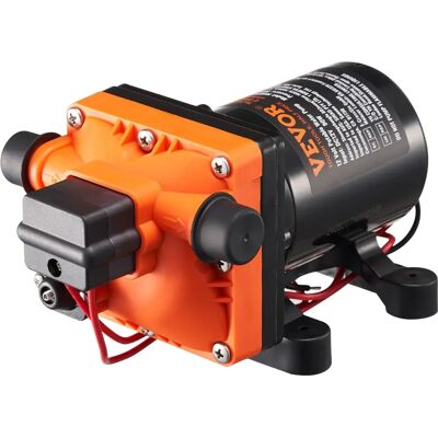 Vevor 12V Vízszivattyú - 3 GPM, Állítható nyomás, Tiszta réz motor Vevor 12V Vízszivattyú - 3 GPM, Állítható nyomás, Tiszta réz motor