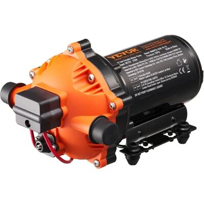 VEVOR 12V Wasserpumpe - 5 GPM, Einstellbarer Druck, 1/2" Anschluss VEVOR 12V Wasserpumpe - 5 GPM, Einstellbarer Druck, 1/2" Anschluss