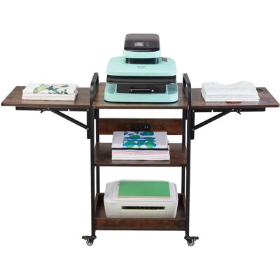 Table de Presse Thermique Vevor - Support Pliable à 3 Niveaux avec Station de Charge - Publicité Table de Presse Thermique Vevor - Support Pliable à 3 Niveaux avec Station de Charge - Publicité