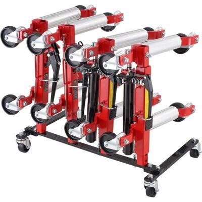 Vevor Auto Dolly Rack - 4-Rad Kapazität, Hydraulisch, 360° Drehbar Vevor Auto Dolly Rack - 4-Rad Kapazität, Hydraulisch, 360° Drehbar