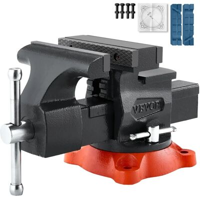 Vevor Schraubstock - 5,5" Backen, 360° Drehung, Schwerlastklemme Vevor Schraubstock - 5,5" Backen, 360° Drehung, Schwerlastklemme
