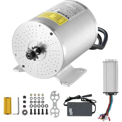 Vevor Elektrischer bürstenloser Gleichstrommotor-Set - 48V 1800W für E-Bikes & Scooter Vevor Elektrischer bürstenloser Gleichstrommotor-Set - 48V 1800W für E-Bikes & Scooter