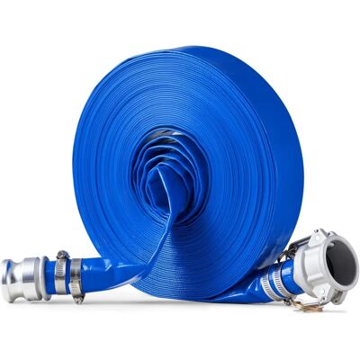 Tuyau Vevor - PVC flexible, Bleu, 38,1mm x 30,48m - Tuyau - Publicité Tuyau Vevor - PVC flexible, Bleu, 38,1mm x 30,48m - Tuyau - Publicité