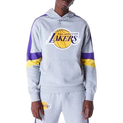 New Era LA Lakers Szara Bluza z kapturem - Hoodie New Era LA Lakers Szara Bluza z kapturem - Hoodie