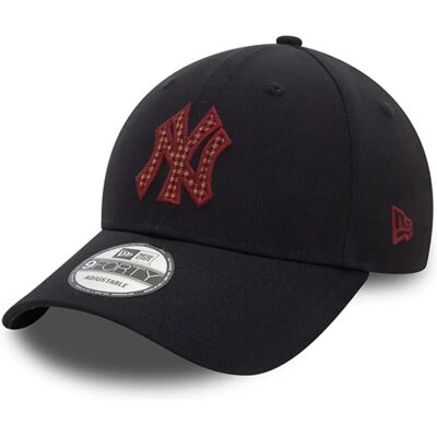 New Era Cap - Verstellbar Strukturierte Blau - Yankees - Unisex New Era Cap - Verstellbar Strukturierte Blau - Yankees - Unisex