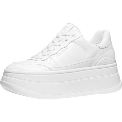 Michael Kors Hayes Bianca Baskets Blanches - Cuir, Coton, Caoutchouc - Baskets Michael Kors Hayes Bianca Baskets Blanches - Cuir, Coton, Caoutchouc - Baskets