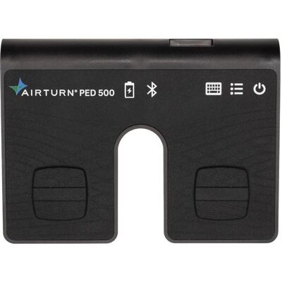 Airturn Ped 500 - Pédale Bluetooth pour artistes et présentateurs - Publicité Airturn Ped 500 - Pédale Bluetooth pour artistes et présentateurs - Publicité