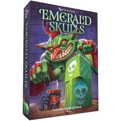Asmodee Emerald Skulls Board game - Dice gambling game Asmodee Emerald Skulls Board game - Dice gambling game