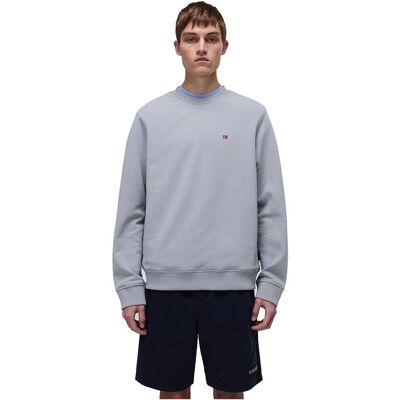 Sweat Napapijri Balis Crew - Gris Ultime - Sweatshirt - Publicité Sweat Napapijri Balis Crew - Gris Ultime - Sweatshirt - Publicité