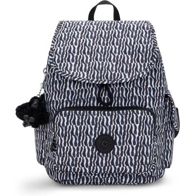 Kipling Mittlere Rucksack - Holiday Waves Muster Kipling Mittlere Rucksack - Holiday Waves Muster