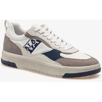 Zapatillas Napapijri Dust - Tela transpirable, Parte superior de ante y tejido, Suela sobredimensionada Zapatillas Napapijri Dust - Tela transpirable, Parte superior de ante y tejido, Suela sobredimensionada