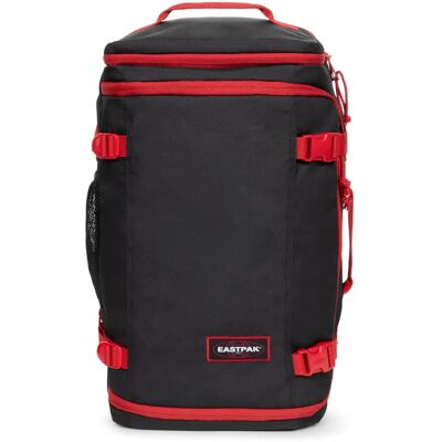 Eastpak Carry Pack Rucksack - Dunkelgrau, Knallrot Eastpak Carry Pack Rucksack - Dunkelgrau, Knallrot