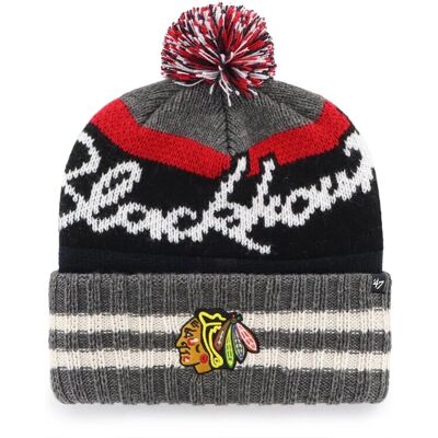 Beanie Hyperblic 47 Brand Chicago Blackhawks - Berretto della squadra NHL Beanie Hyperblic 47 Brand Chicago Blackhawks - Berretto della squadra NHL