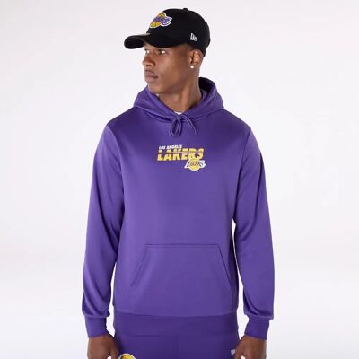 Hoodie NBA Essentials Violet Los Angeles Lakers - Sweatshirt Hoodie NBA Essentials Violet Los Angeles Lakers - Sweatshirt