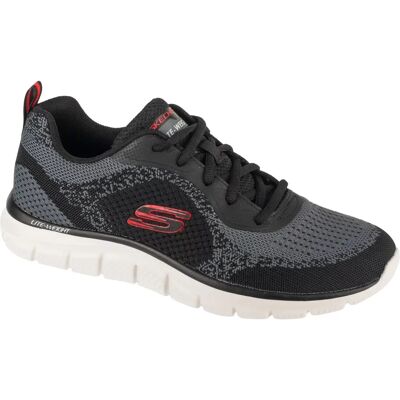 Baskets Skechers Noires - Glendor - Maillage respirant - Toute l'année - Publicité Baskets Skechers Noires - Glendor - Maillage respirant - Toute l'année - Publicité