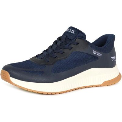 Skechers BOBS SQUAD 4 Slip-In Trainers - Navy Skechers BOBS SQUAD 4 Slip-In Trainers - Navy