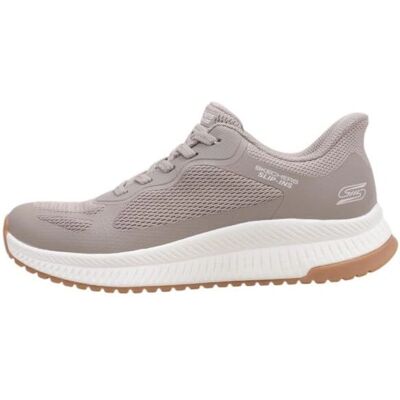 Zapatillas de mujer Skechers BOBS SQUAD 4 - Staple Look Taupe - Gris - Talla 4.5 Zapatillas de mujer Skechers BOBS SQUAD 4 - Staple Look Taupe - Gris - Talla 4.5