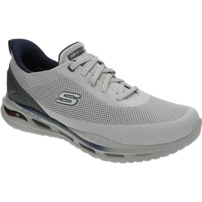 Skechers Herren Grau & Blau Slip-ins Sportschuhe - Modell 210994 Skechers Herren Grau & Blau Slip-ins Sportschuhe - Modell 210994