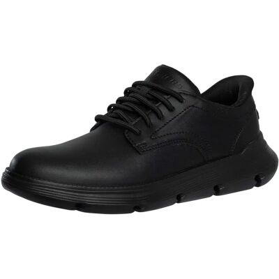 Skechers Garza Leder-Sneaker - Schwarz - Casual - Turnschuhe Skechers Garza Leder-Sneaker - Schwarz - Casual - Turnschuhe