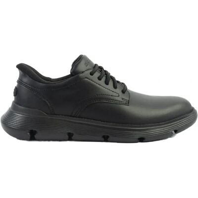 Skechers Garza Läder Sneakers - Svart - Casual Skechers Garza Läder Sneakers - Svart - Casual