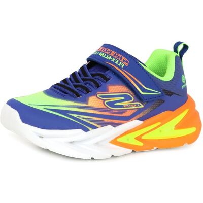 Skechers Barn Flex-Glow Ultra Blå/Multi - Ljusupplysta Sneakers Skechers Barn Flex-Glow Ultra Blå/Multi - Ljusupplysta Sneakers