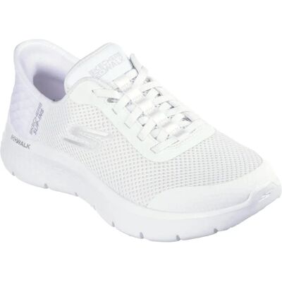 Skechers Damen Go Walk Flex Slip-Ins - Weiß - 43 EU Skechers Damen Go Walk Flex Slip-Ins - Weiß - 43 EU