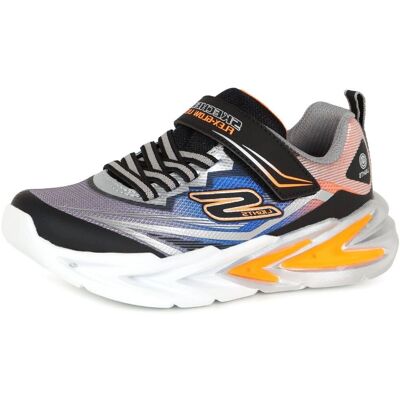 Skechers Boy's Flex Glow Ultra Boys Trainers - Black Silver - Trainers Skechers Boy's Flex Glow Ultra Boys Trainers - Black Silver - Trainers