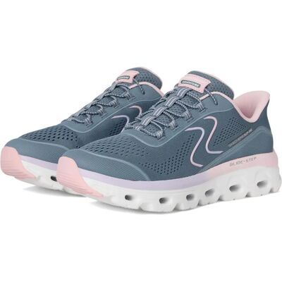Skechers Glide-Step Sole Trail Shoes - Blue Skechers Glide-Step Sole Trail Shoes - Blue