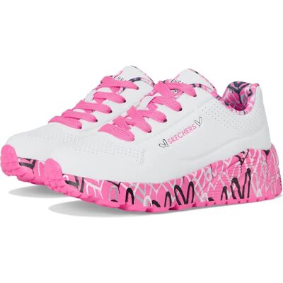Skechers Uno Lite Weiße Mädchen Sneakers - Sneakers Skechers Uno Lite Weiße Mädchen Sneakers - Sneakers