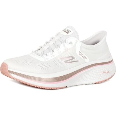 Skechers Damen Go Run Elevate 2.0 Banyan Weiß Pink Slip-in Laufschuhe Skechers Damen Go Run Elevate 2.0 Banyan Weiß Pink Slip-in Laufschuhe