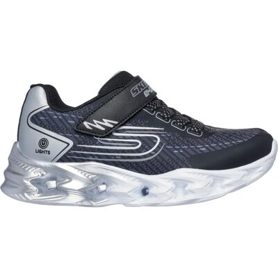 Skechers Jungen S Lights Vortex Sports Trainer - Schwarz - Größe 12 Skechers Jungen S Lights Vortex Sports Trainer - Schwarz - Größe 12