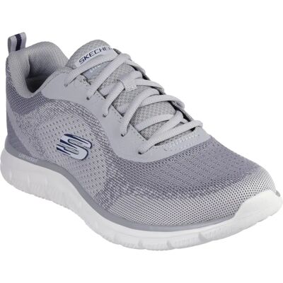 Skechers Uomo Grigio Track Glendor - Scarpe Casual Sportive Skechers Uomo Grigio Track Glendor - Scarpe Casual Sportive