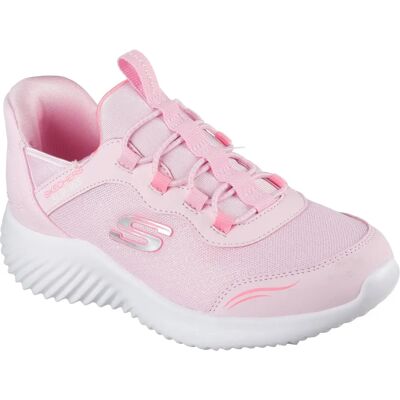 Baskets Skechers Bounder Rose Clair - Filles - Publicité Baskets Skechers Bounder Rose Clair - Filles - Publicité