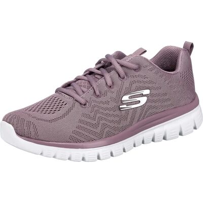 Skechers Sola Glow Mädchen Turnschuhe - Rosa - Freizeit Skechers Sola Glow Mädchen Turnschuhe - Rosa - Freizeit
