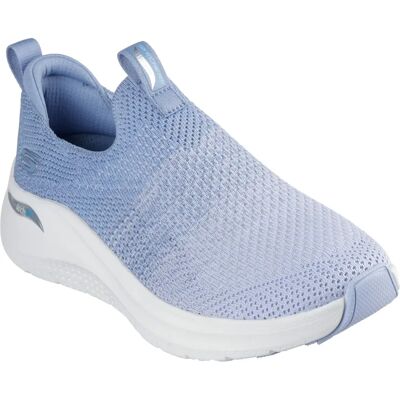 Skechers Arch Fit 2.0 - Hellblau Mesh Schnürschuhe Skechers Arch Fit 2.0 - Hellblau Mesh Schnürschuhe