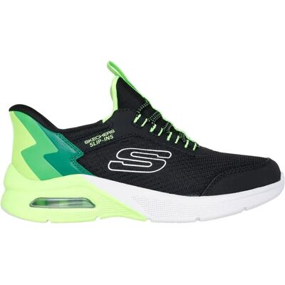 Skechers - Microspec MAX Brisk-Stripe - Nero - EU 37 - Scarpe Skechers - Microspec MAX Brisk-Stripe - Nero - EU 37 - Scarpe