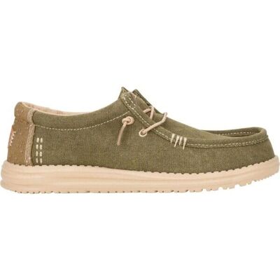Heydude Wally Workwear Baskets Vertes - Basket - Publicité Heydude Wally Workwear Baskets Vertes - Basket - Publicité