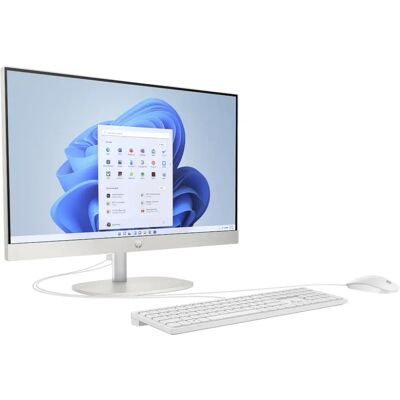 HP All-in-one PC 27-cr0107ng - 27 Zoll FHD, Intel i3, 8GB RAM, 512GB SSD - Desktop mit Monitor HP All-in-one PC 27-cr0107ng - 27 Zoll FHD, Intel i3, 8GB RAM, 512GB SSD - Desktop mit Monitor