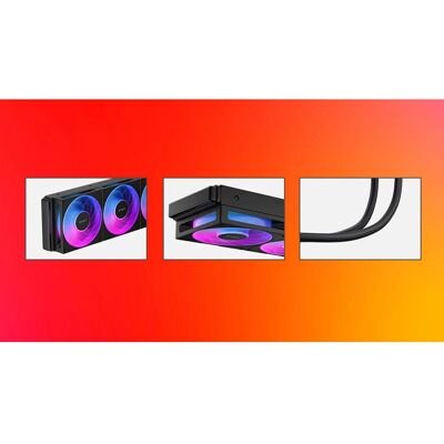HP Omen 360mm Flüssigkeitskühler - Schwarz HP Omen 360mm Flüssigkeitskühler - Schwarz