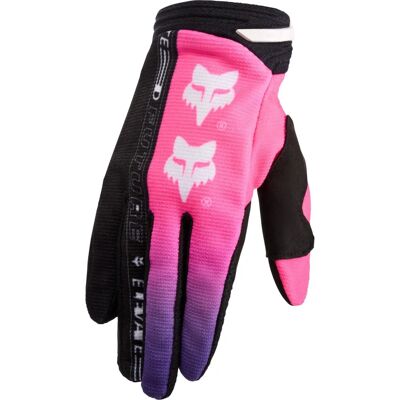 Gants de Cross pour Enfants Fox Racing 180 Elevated Rose - Équipement de Motocross Gants de Cross pour Enfants Fox Racing 180 Elevated Rose - Équipement de Motocross